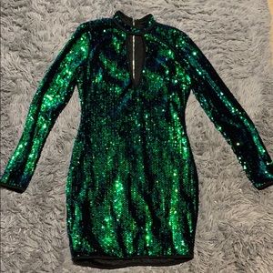 sequin dress :)